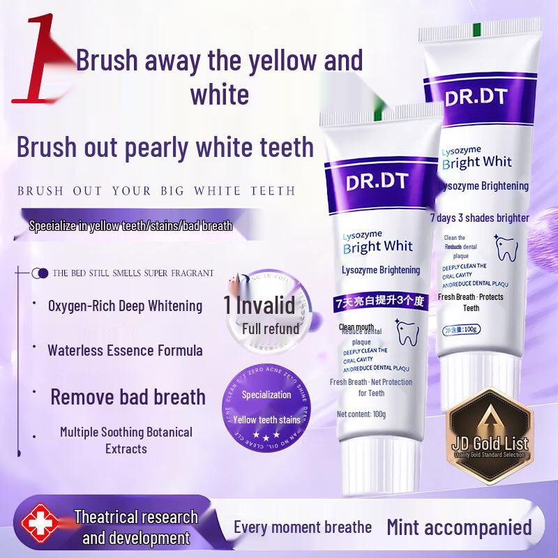 DR.DT Lysozyme Whitening Toothpaste