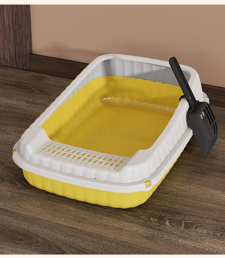 

Полностью полузакрытый большой кошачий туалет, защищенный от песка, подходит для маленьких и средних кошек 1 Piece Minimum