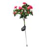 Solar Stake Light Simulation Flower IP55 Waterproof Decorative LED Stake Lamp for Garden Courtyard