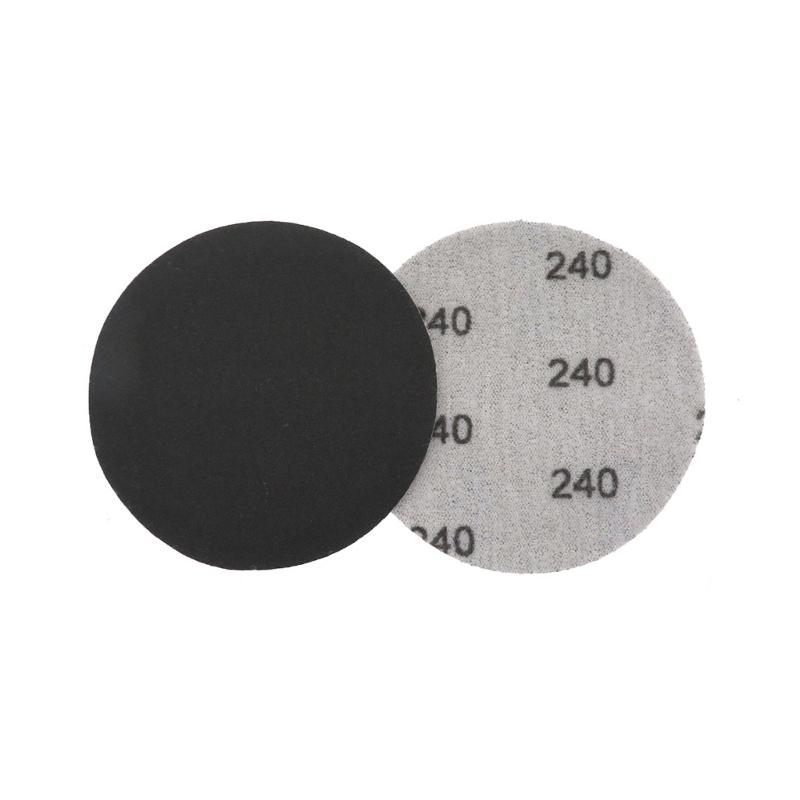 Pack of 30 Wet Dry Polishing Sandpaper Discs Abrasive Sheets Carbon Silicon Materials for Automotive Metal Woodworking