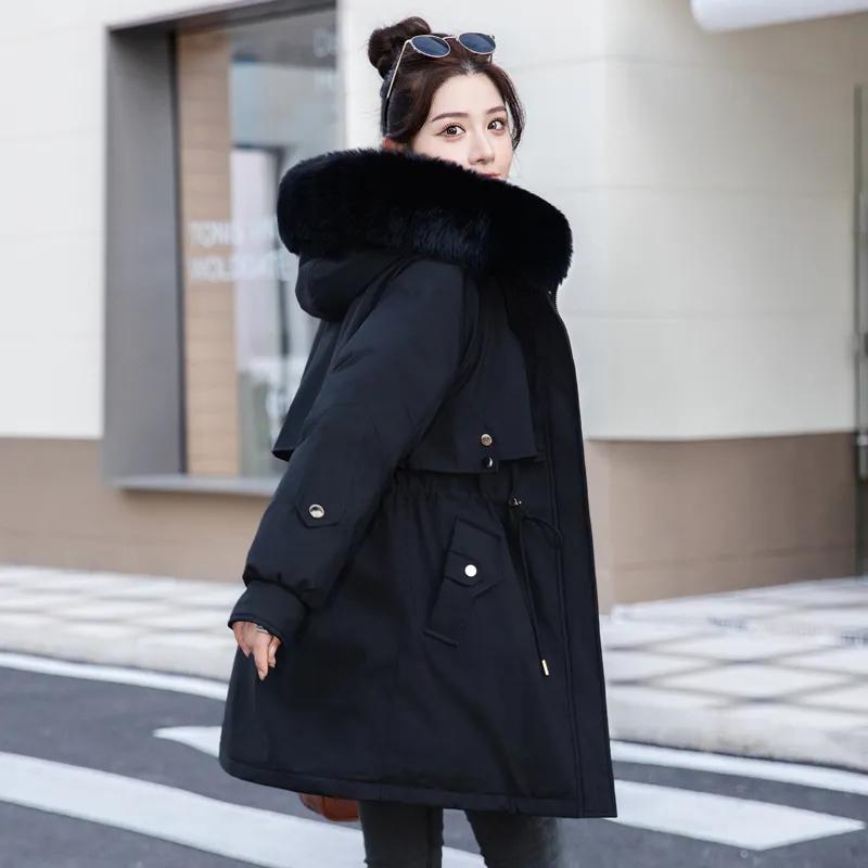 Cotton-padded Jacket Women's Winter Personality Irregular Cotton-padded Jacket Design Sense Loose Thick Padded Jacket Tide