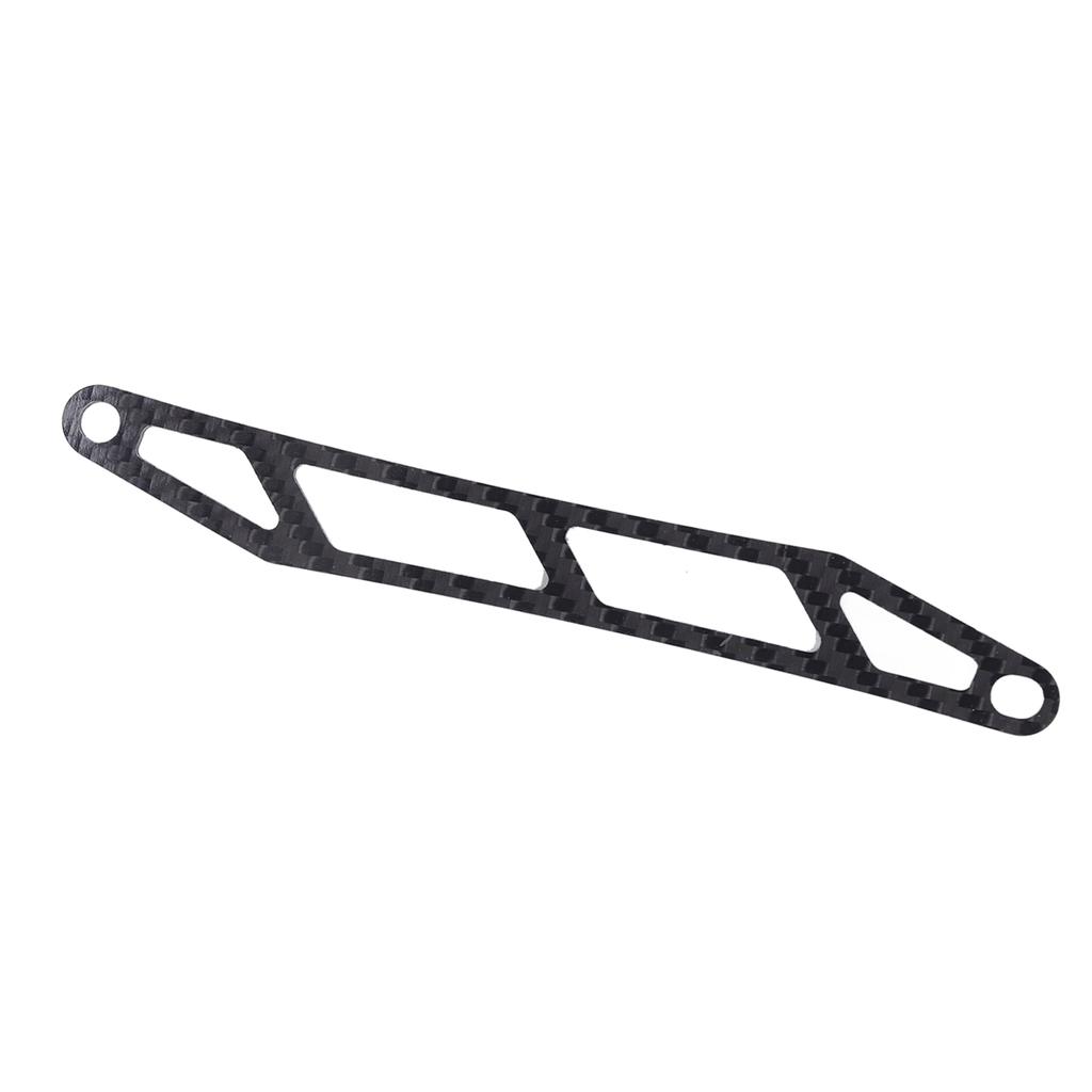 RC Battery Mount Plate Black Battery Bracket Carbon Fiber Easy Installation RC Car Parts for TAMIYA