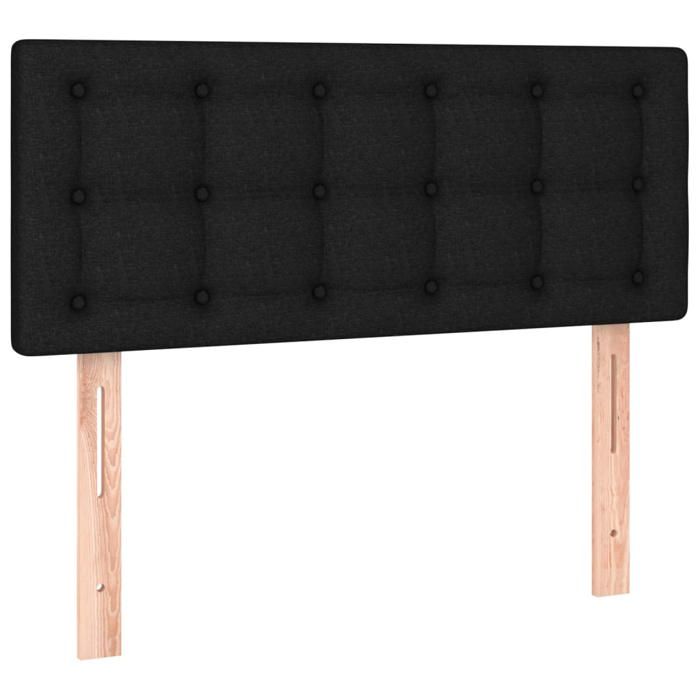 Headboard - Maison Exclusive - Integrated LED - Black - 100×5×78/88 Cm (adjustable Height)