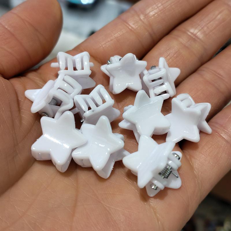 Set Mini Mollette per Bambini: Clip Margherita, Coniglio, Stella, Fiore di Prugno
