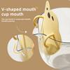 Egg Beating Cup with Handle And Filter Plate Plastic Measuring Cup for Cooking And Baking Kitchen Supplies for Egg Liquid Filtration Fruit Cleaning