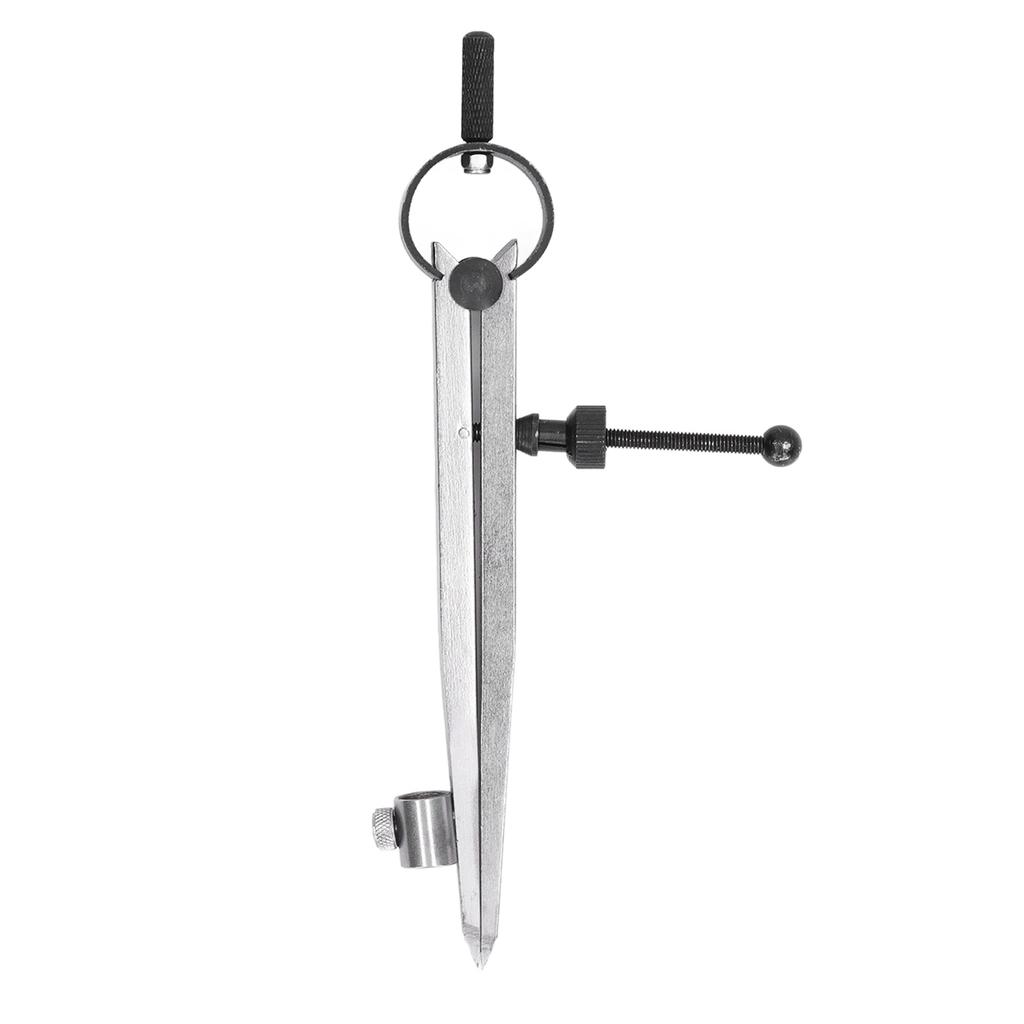 Wing Divider Gauge Carbon Steel Adjustable Angle Lockable Scribing Tool for Woodworking