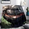 1 Pezzo Coperta in Flanella con Stampa Cartone Animato, Alta Qualità Confortevole per Tutte le Stagioni, Decorazione per la Casa, Calore e Comfort, Perfetta per Regalo di Natale Compleanno