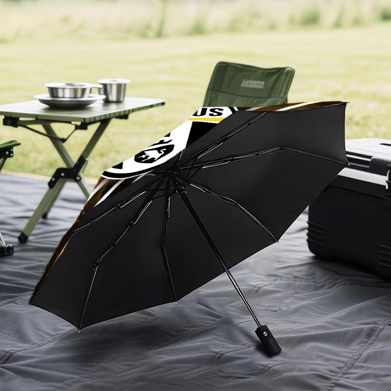 1PC Juventus Football Club Printed Umbrella Folding umbrella, automatic umbrella 8-Frame for Travel, camping Fan gifts Christmas Gifts
