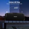 Boxă Bluetooth Tronsmart Mirtune S100 50W, Impermeabilă IPX7, Autonomie 20H, Baterie externă, Mâner retractabil, Asociere TWS, Control EQ prin aplicație