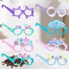 Birthday Party Paper Glasses Summer Underwater World Funny Photo Props