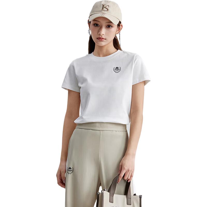 Kappa Women's Retro Logo Cotton Short Sleeve T-Shirt K0E42TD01D