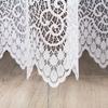 VIOLETTA - Ready-made jacquard curtain with a straight hem - 200x250 cm - white