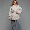 European and American Casual Outdoor Drawstring Waist Jacket Sports Hiking Suit Trench Coat Jacket Women's Clothing