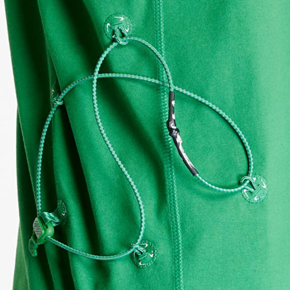 Nike X Top de Manga Corta Off-White (Talla asiática) Verde Kelly/Blanco Tops Unisex DV4454-389