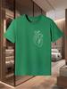 Summer Men's Pure - Cotton T - Shirts Sleeve Design Offering a Casual Versatile and Trendy Look as an Upper Garment