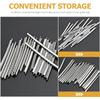 OATIPHO Guitar Fret Wire 380mm Stainless for Acoustic and Electric Maintenance 20-Pack, 2.2mm Width, Curve, Steel, Guitars, Replacement, Repair,