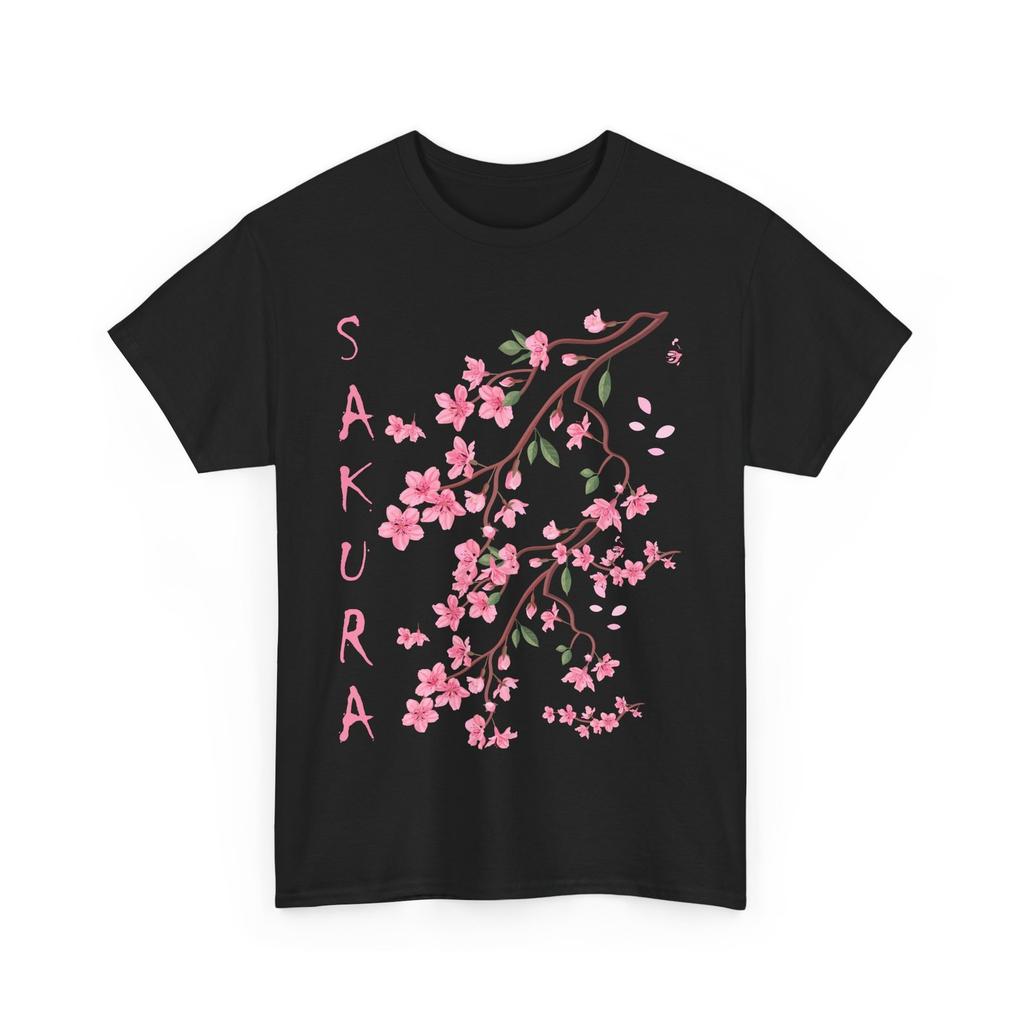 Sakura Trees T-Shirt, Cherry Blossom Japanese Culture Lovers Men Shirt