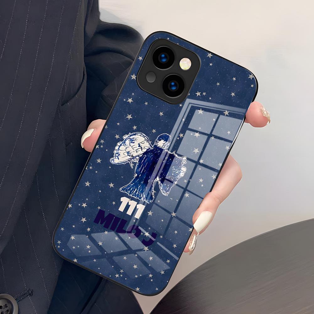 

Rapper Singer Milo J Phone Case For IPhone 17 Pro Max 15 Pro 16 14 Plus 12 13 Mini 11 Pro Shockproof Glass Cover iPhone15 Plus