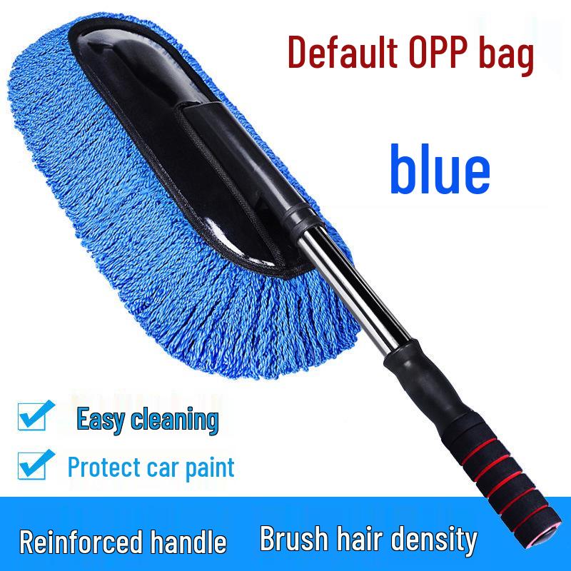 Soft Bristle Car Wash Mop - Gentle, Complete Car Cleaning Tool Set