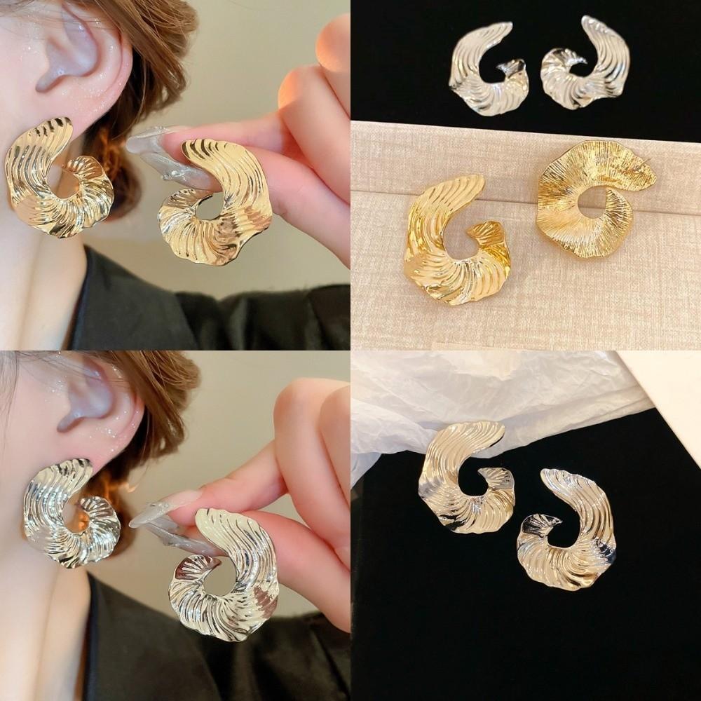 Exaggerated Geometric Patterns Earrings Ear Jewelry Zinc Zinc Alloy Stud Earrings  Party Decoration