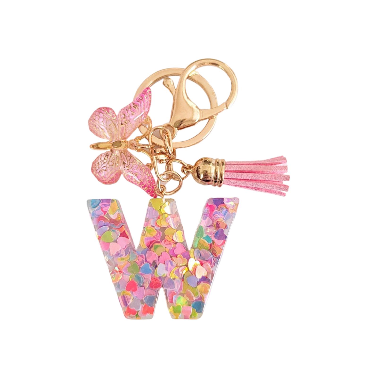 

Спортивный Шарм Бабочка Алфавит Украшение Для Чашки Воды Милая Цепочка Для Бутылки Животное Брелок Акриловая Кисточка