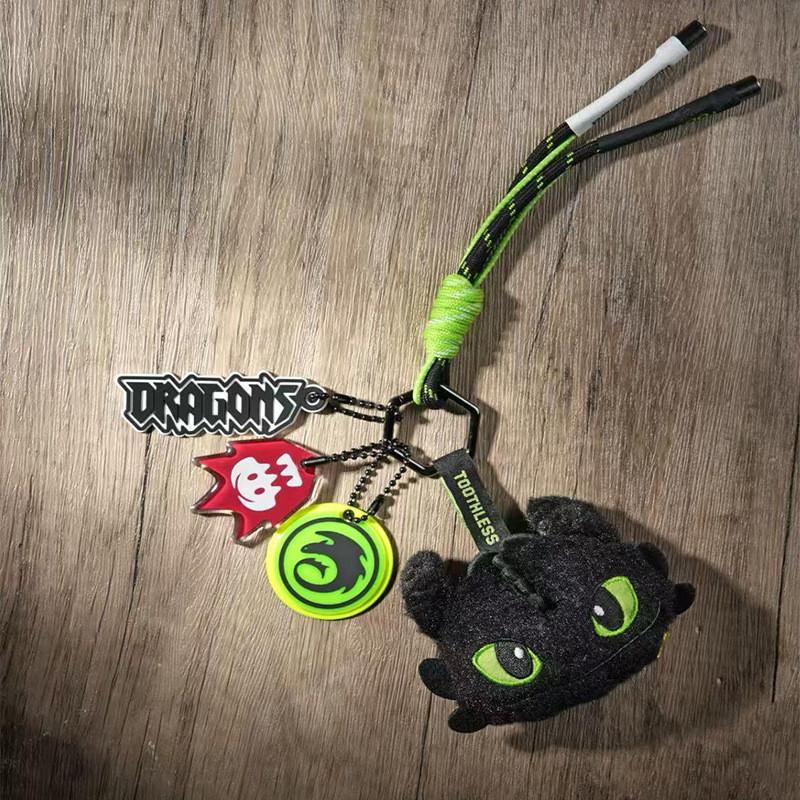 How To Train Your Dragon Night Fury Plush Charm With Soft Material For Gift Giving