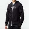 Men's New Balance Sweatshirts Men's Black Hooded Moderate Cardigan