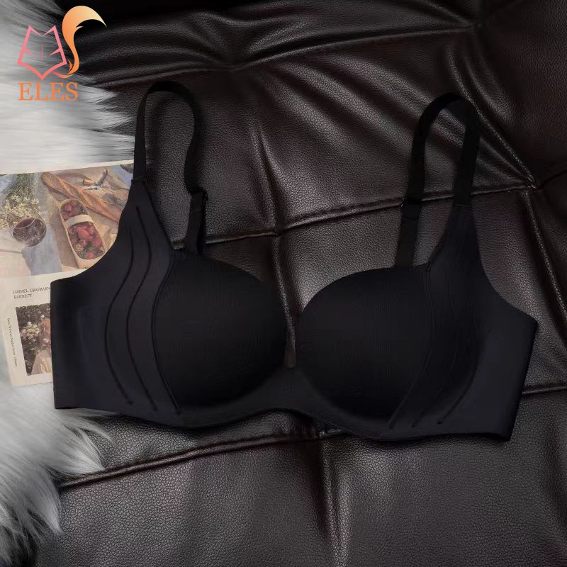 Women Thin Comfortable No-wire Bra To Collect Breasts and Prevent Sagging Seamless Bra Push-up Bra Underwear