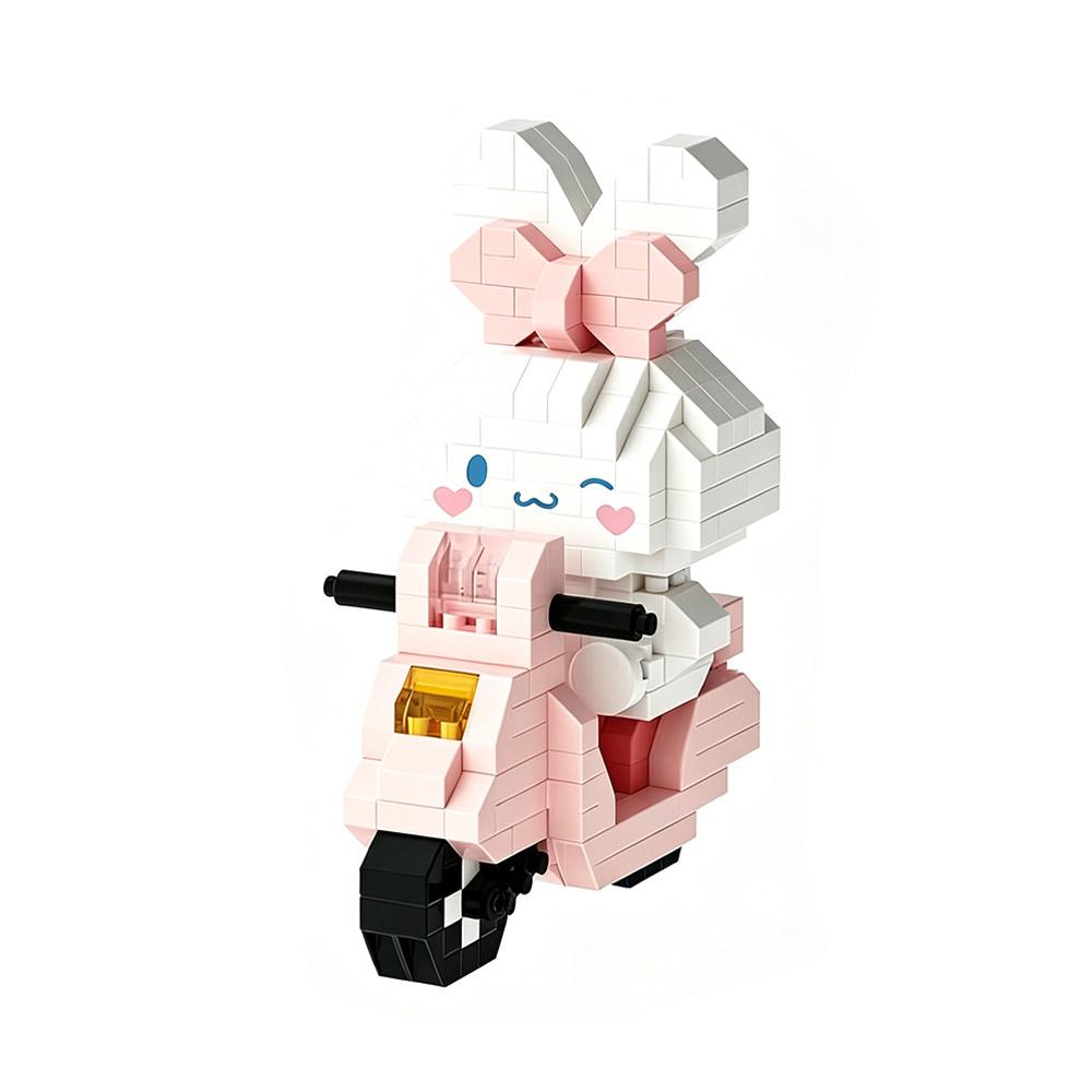 

Anime My Melody Cinnamoroll Pompompurin Kuromi Friends Building Blocks Bricks Girl Children Kid Toy Gift Set