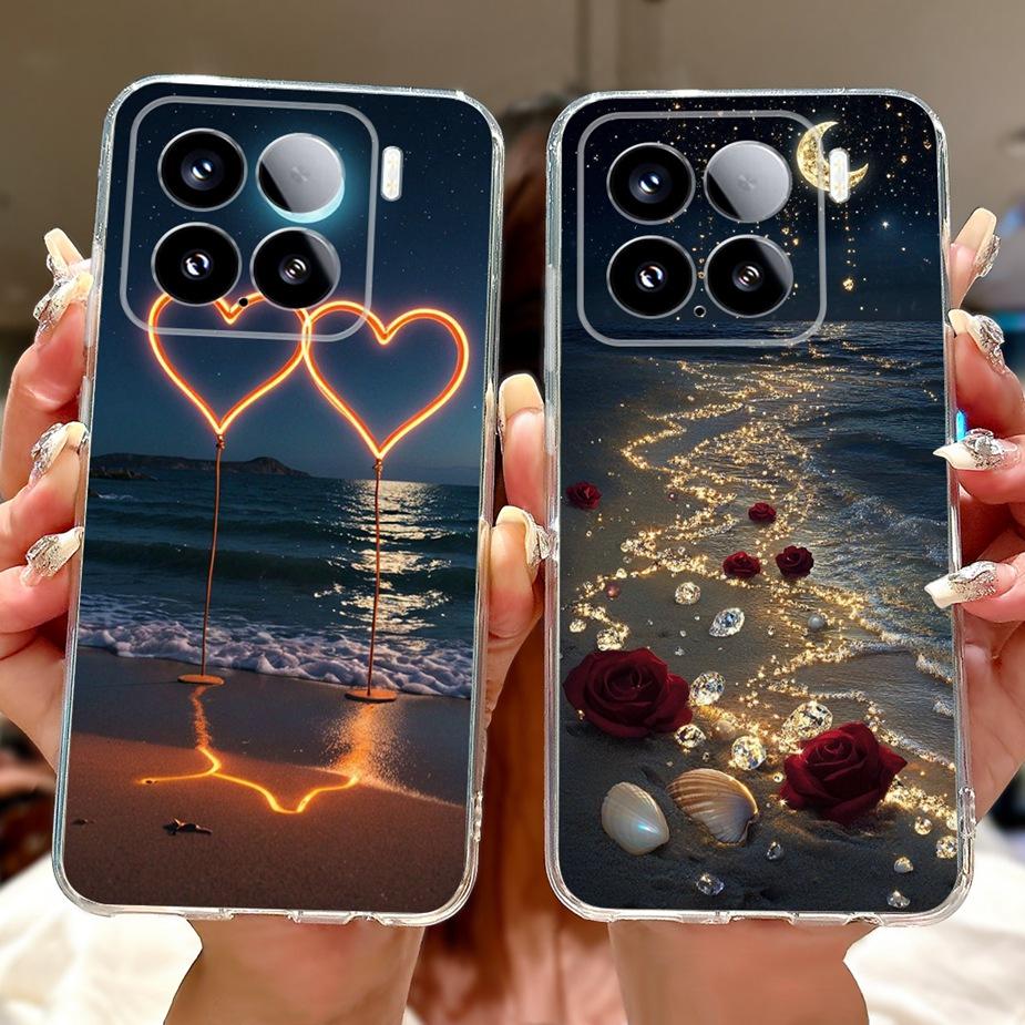 For Xiaomi Mi 15 Pro 5G Case New Fashion Painted Cover Soft Silicone Slim Phone Case For Xiaomi 15 Pro Mi15 5G Back Cover Fundas