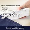 Compact Handheld Sewing Machine: Portable Mini Tailor Tool for Home Use
