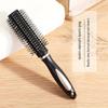 Round Barrel Hair Brush with Plastic Bristles Professional Styling Tool for Curling & Straightening