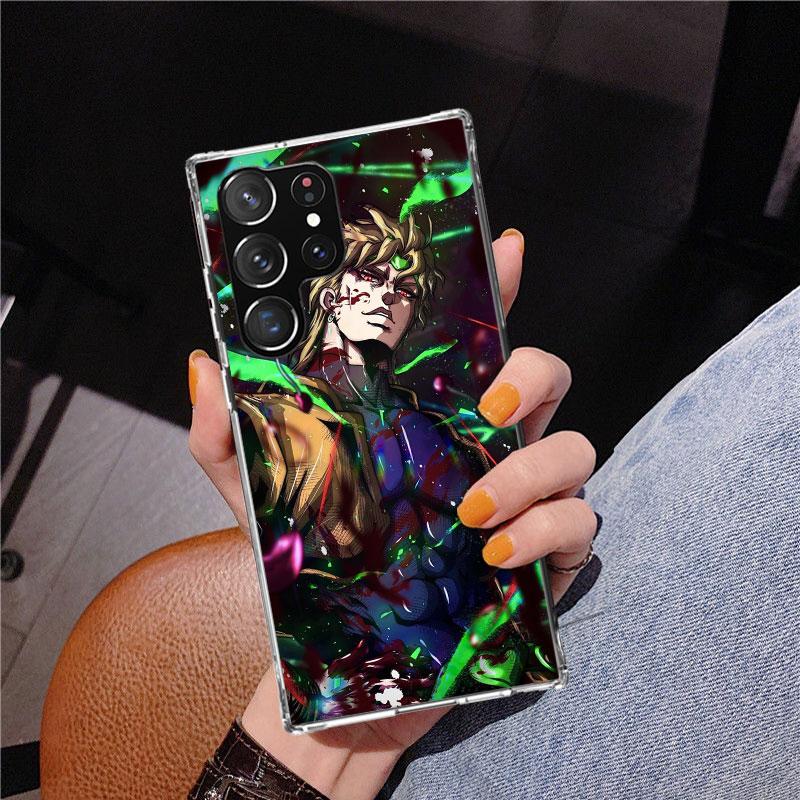 JoJo Adventure Dio Diego Brando Phone Case For Samsung Galaxy S24 S25 Edge S26 Ultra S23 S22 S21 Plus S20 FE + Personalized Prin