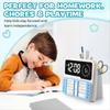 Visual Timer for Kids - Autism & ADHD Time Management Tool with Digital Alarm Clock, Task Chart Planner for Focus Training