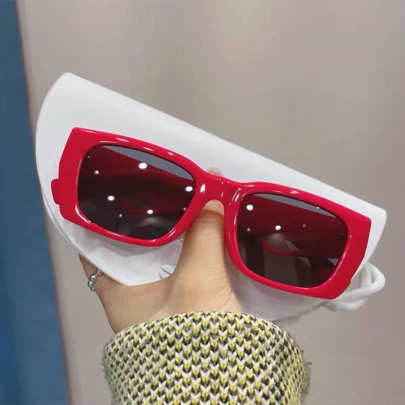 Vintage Cat Eye Sunglasses Women Fashion Luxury B Brand Designer Sun Glasses Large Eyewear UV400 Lunette Soleil Femme