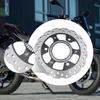Hinterer Bremsscheibenrotor Metall Ersatz Motorrad Bremsensatz Einfache Montage für Kawasaki Ninja 400 Z 400 ABS 2017 2020