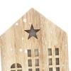 Weihnachten Leuchtendes Haus Schneedorf Dekorative Dekoration, Schreibtisch