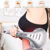 28W 3 Massage Head Speed Handheld Double Head Electric Body Massager Machine Control Neck Waist Shoulder Variable Massager