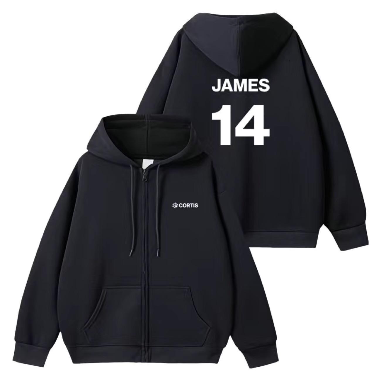 

Толстовки Cortis Пальто Зірка K-pop КОЛІР ПОЗА ЛІНІЯМИ сценічний костюм James-XXXL чорний