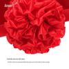 Ceremonial Red Flower Ball Decoration
