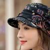 Floral Hat Women'S Korean Version Versatile Soft Hat Brim Duckbill Hat