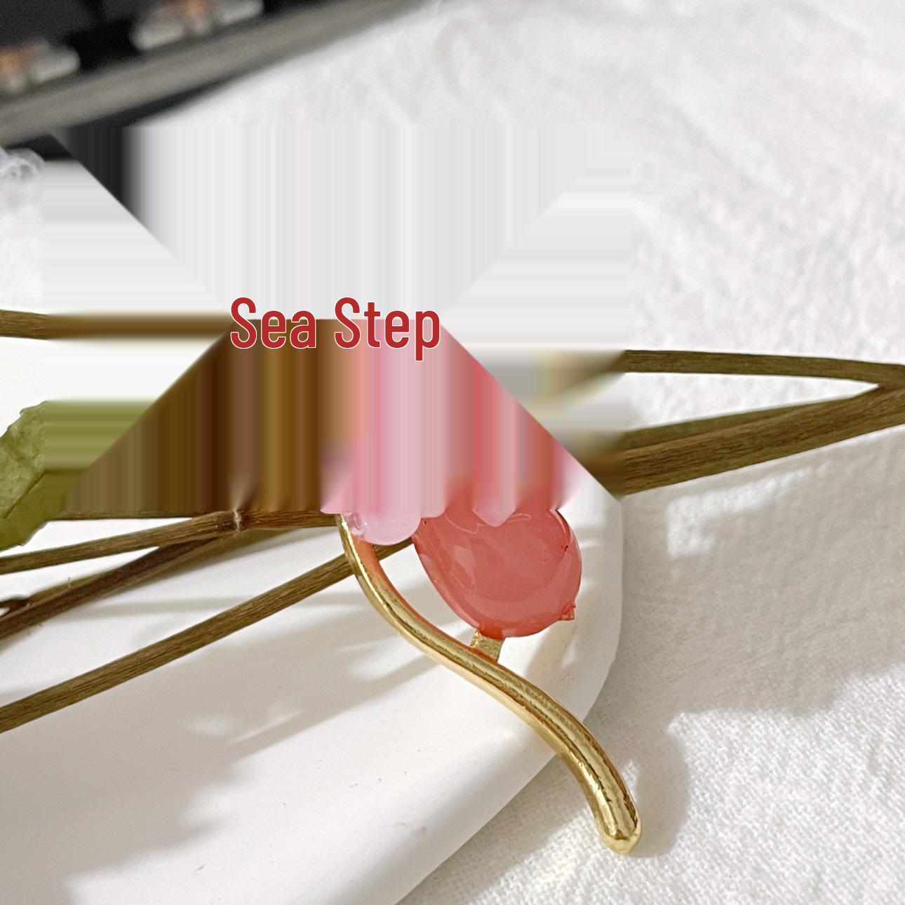 

Elegant Pink Peony Butterfly Brooch - High-Grade Alloy Fashion Accessory for Coats and Sweaters