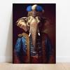 Wolf Lion Panther Rooster Cheetah Crow Deer Penguin Vintage Knight Animal Poster Canvas Painting Wall Art Picture for Room Decor