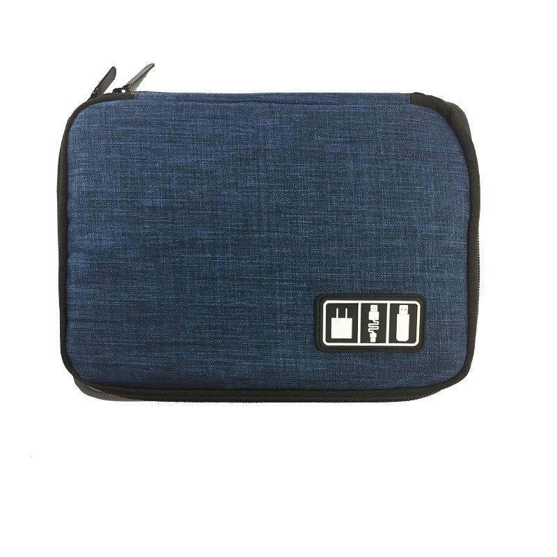 Portable Digital Storage Bag for Charging Cables and Earphones