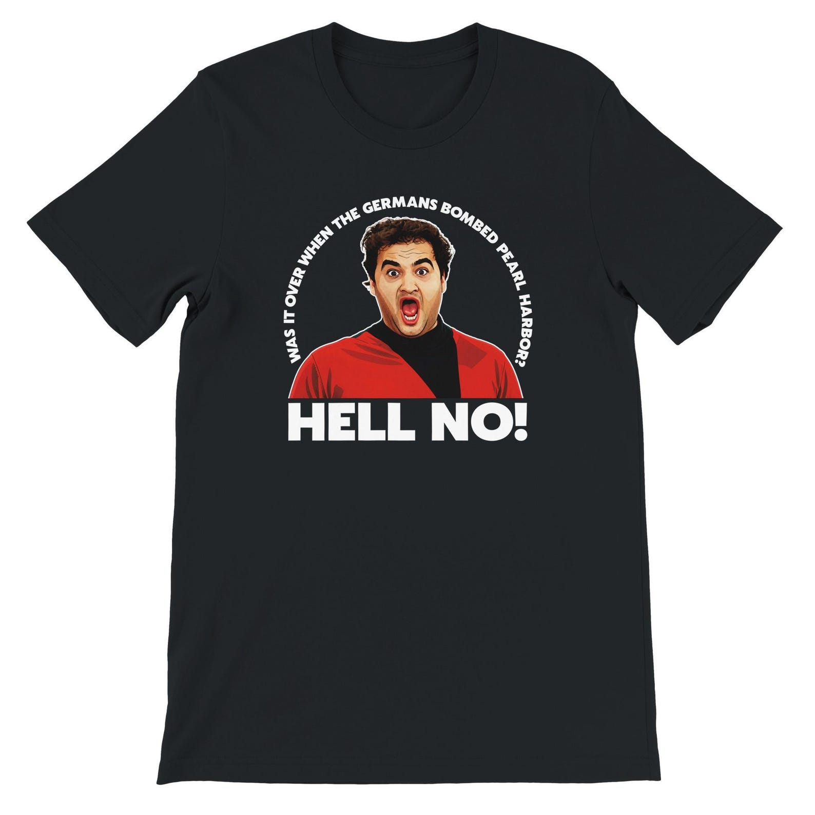 Bluto Pearl Harbor Speech - National Lampoons Animal House T-Shirt 3XL