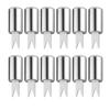Set of 12 Multipurpose Stainless Steel Skewers Corn On the Cobs Holders for BBQ Enthusiasts Outdoor Grilling Supplies