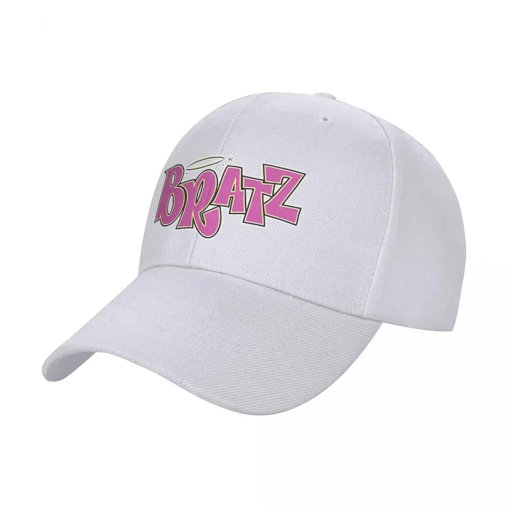 Bratz Logo Casual Baseball Cap Spring Trucker Hat Wholesale Outdoor Gym Snapback Cap Unisex Men Trendy Baseball Caps