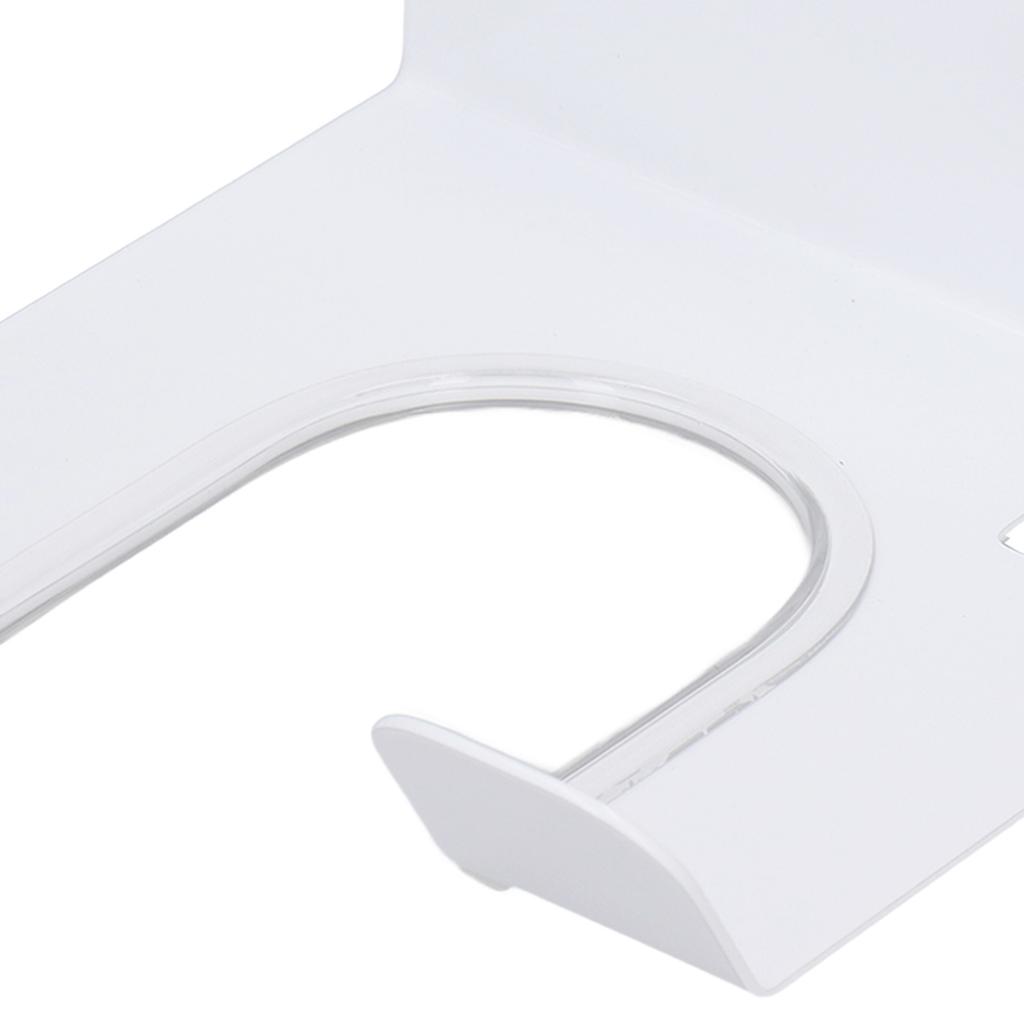 Wall Mounted Hair Dryer Holder Stainless Steel Hair Blow Dryer Rack for Home Washroom Bathroom