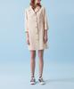 Boyeon Linen Long Jacket Mini Dress Beige 021B