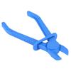 3Pcs Plastic Flexible Hose Clamp Tool Set Brake Fuel Water Line Clamps Plier Kit Blue